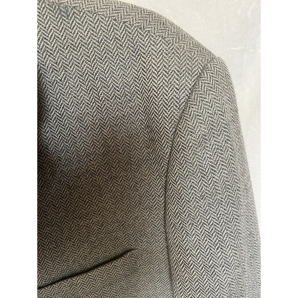Roberto Villini 44R Beige Sport Coat Blazer Jacket 3button‎ Wool - Picture 3 of 6